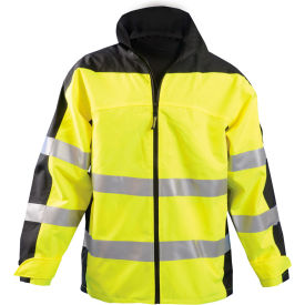 OccuNomix Speed Collection Premium Breathable Rain Jacket Class 3 Hi-Vis Yellow M SP-BRJ-YM SP-BRJ-YM