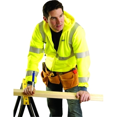 2X Occulux Hood Sweatshirt: Yellow MPN:LUX-SWT3HZ-Y2X
