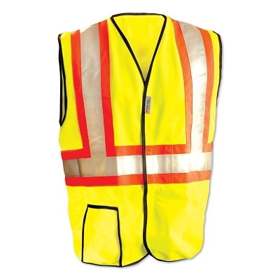 Ansi 2/Tone Vest Class 2LRG MPN:LUX-SSG2T-YL