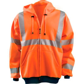 L Occulux Hood Sweatshirt: Orange MPN:LUX-SWT3HZ-OL