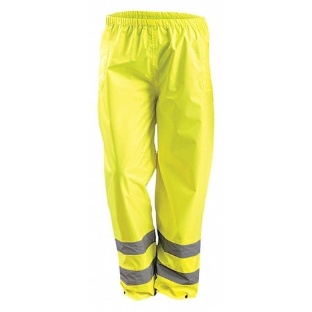 Breathable Rain Pants Yellow 3X Class E MPN:LUX-TRPNT-Y3X