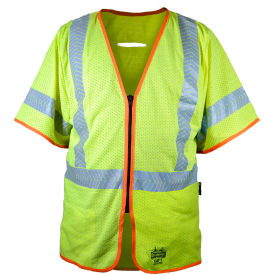 OccuNomix Class 3 Flame Resistant Anti-Static Vest 3XL Yellow FR-VAM2213-Y3X