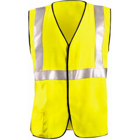 OccuNomix Class 2 Flame Resistant Single Stripe Solid Vest 5XL Yellow FR-VM1112-Y5X