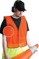 High Visibility Vest:  X-Large, General Purpose Vest,  ANSI Class Non-ANSI MPN:LUX-XNTS-OXL