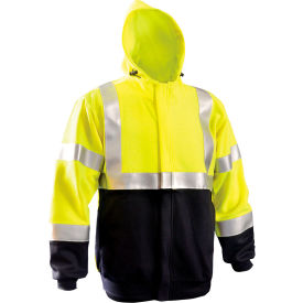OccuNomix Flame Resistant Zip Front Hoodie 4XL Yellow FR-SM2313-Y4X