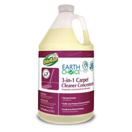 Carpet Cleaner Conc 3in1, 1gal, PK4 MPN:9602B62-G4