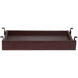 Lorell® Mahogany Laminate Universal Center Drawer 25.6