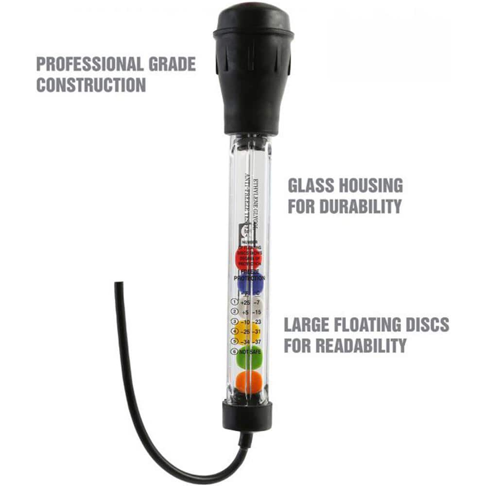 Automotive HVAC Coolant Refractometers, Type: Antifreeze Tester  MPN:24507