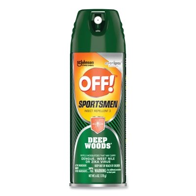 Off Sportsmen Deep WOODS6 Oz Aerosol 12CT MPN:334684