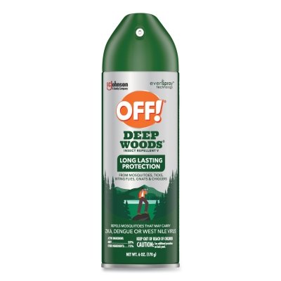 OFF! Deep Woods Insect Repellent 6OZ Aerosol Can MPN:334689