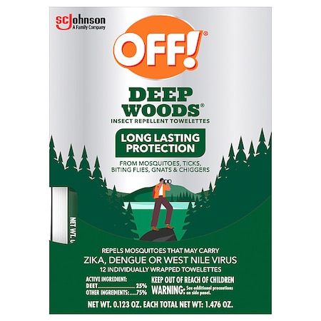Insect Repellent, 25 per. DEET, PK12 MPN:611072