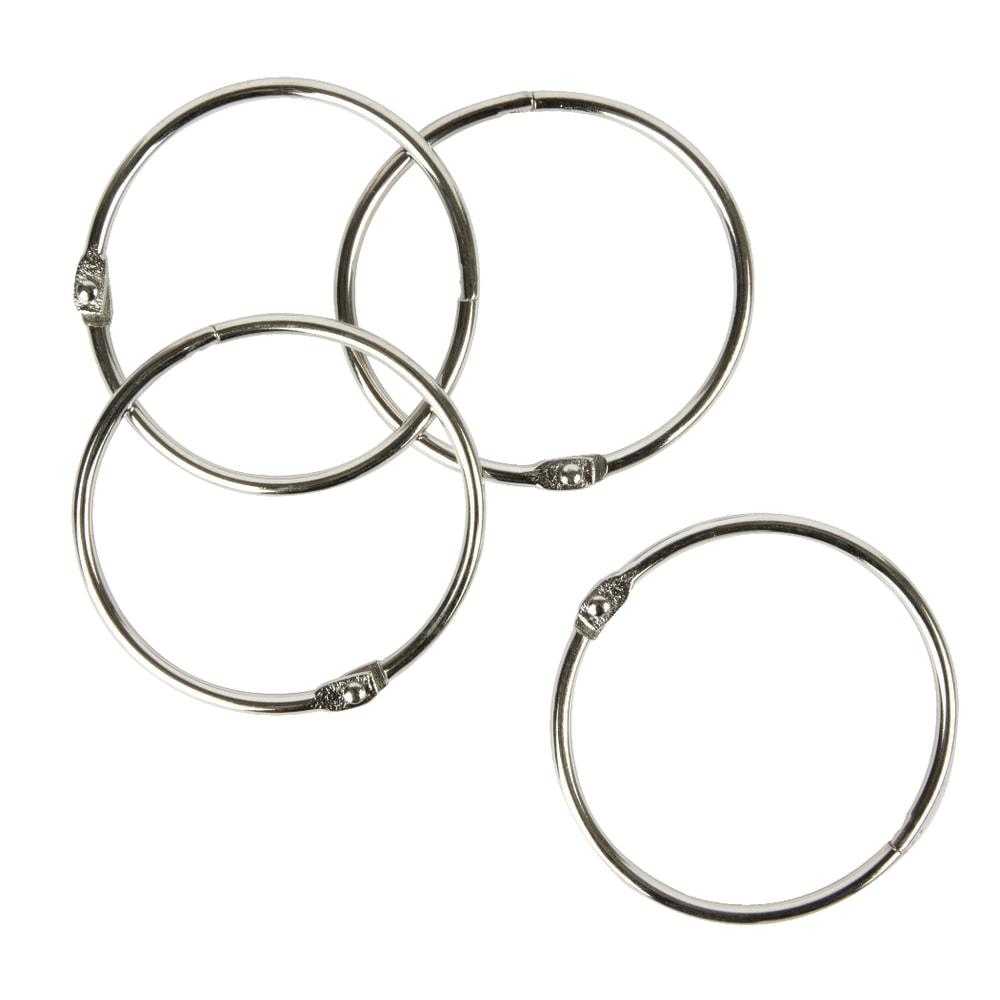 Office Depot Brand Loose-Leaf Rings, 2in Diameter, Box Of 50 (Min Order Qty 5) MPN:937624-50