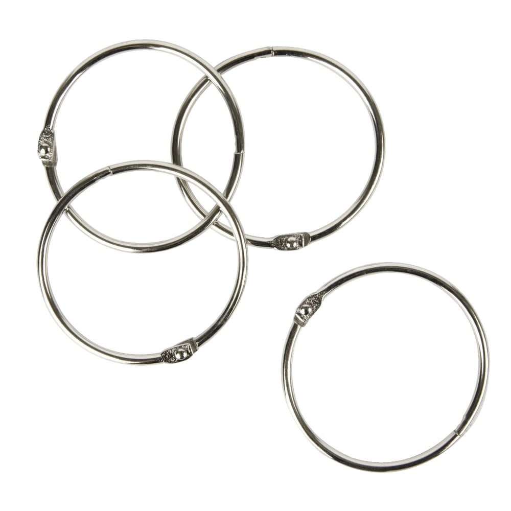 Office Depot Brand Loose-Leaf Rings, 2in Diameter, Box Of 50 MPN:937624-50