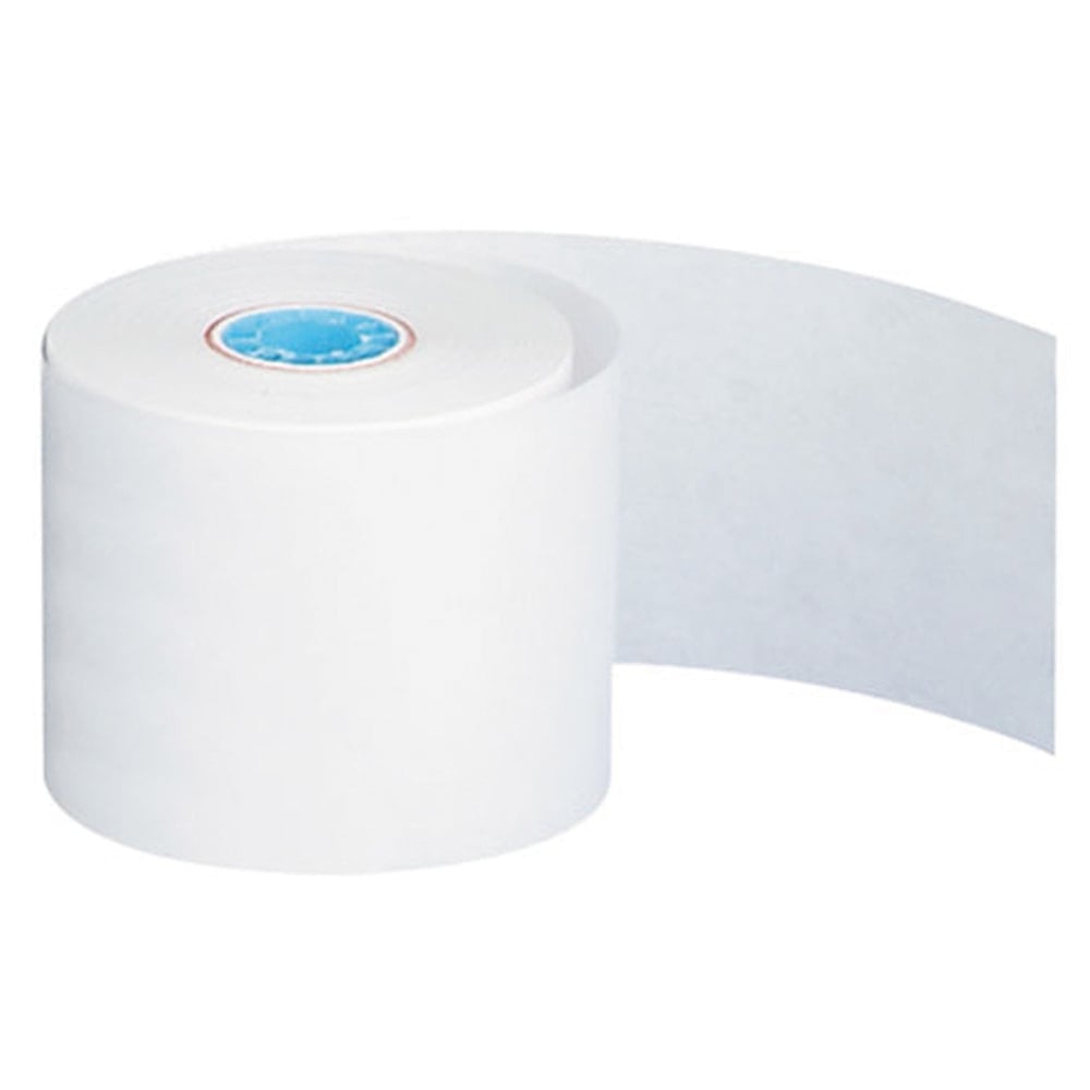 Office Depot Brand 1-Ply Paper Rolls, 2-1/4in x 150ft, White, Carton Of 100 MPN:554035