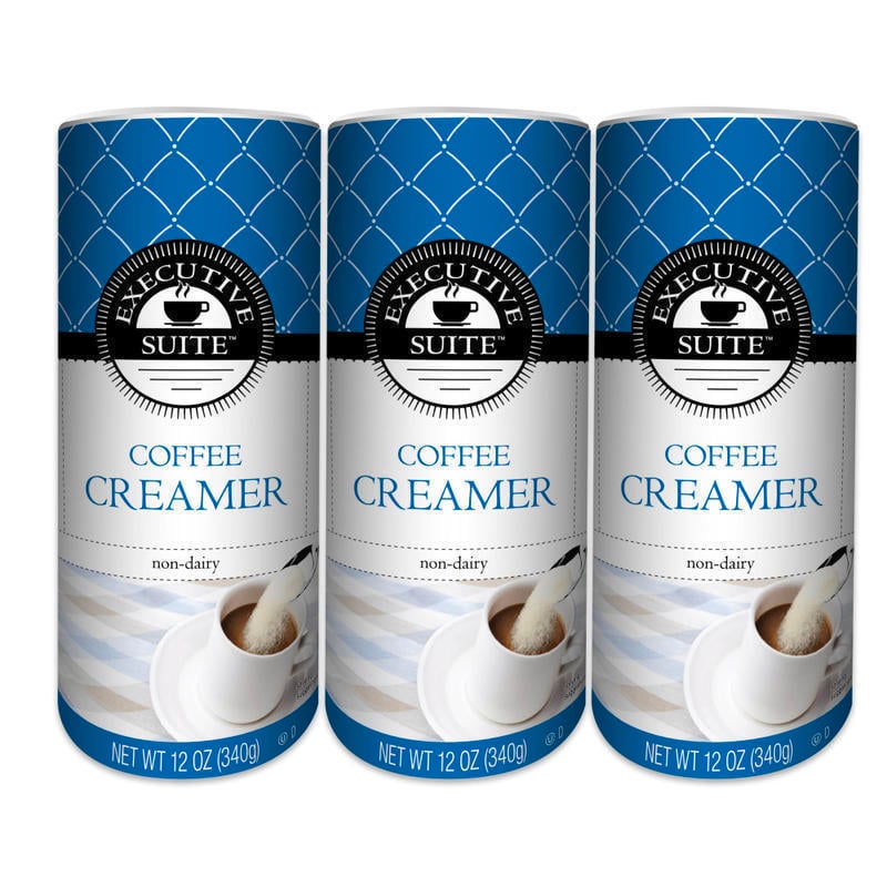 Executive Suite Non-Dairy Coffee Creamer, 12 Oz, Pack Of 3 Canisters (Min Order Qty 9) MPN:94213PK