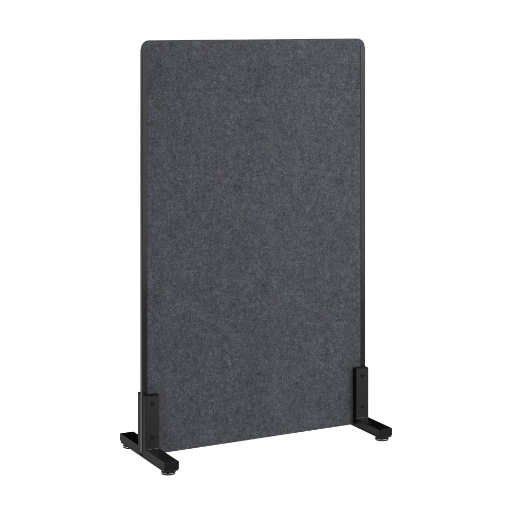 WorkPro Motiva Freestanding Privacy Screen, 55inH x 34inW x 15inD, Cool Charcoal, Installation Included MPN:MVP134CL-ZFA