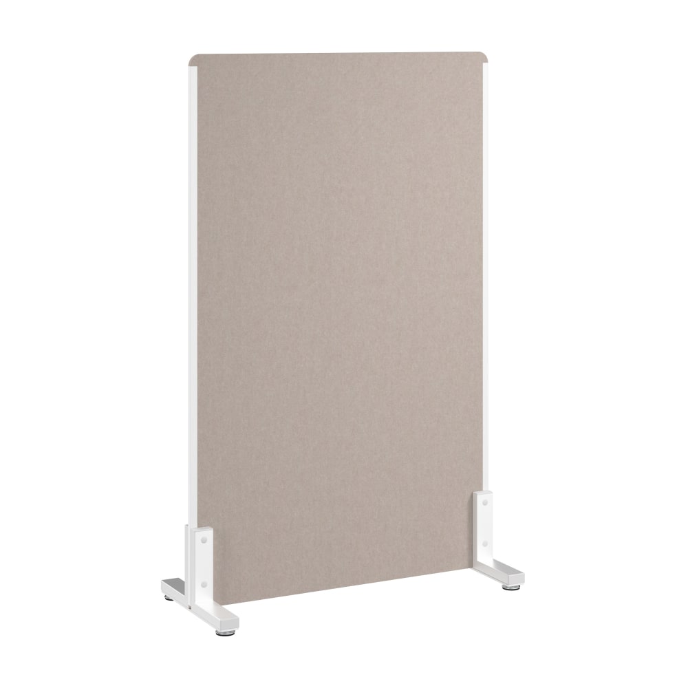 WorkPro Motiva Freestanding Privacy Screen, 55inH x 34inW x 15inD, Warm Beige, Installation Included MPN:MVP134WB-ZFA