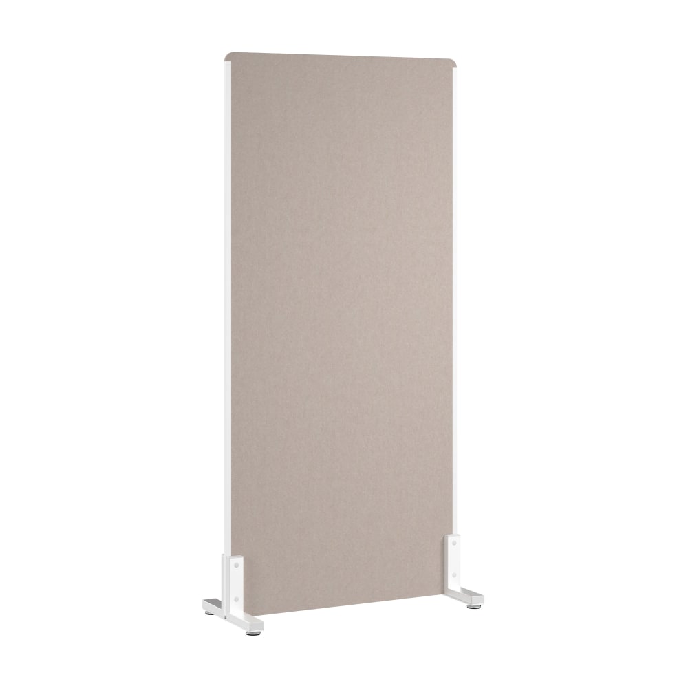 WorkPro Motiva Freestanding Privacy Screen, 72inH x 34inW x 15inD, Warm Beige, Installation Included MPN:MVP234WB-ZFA