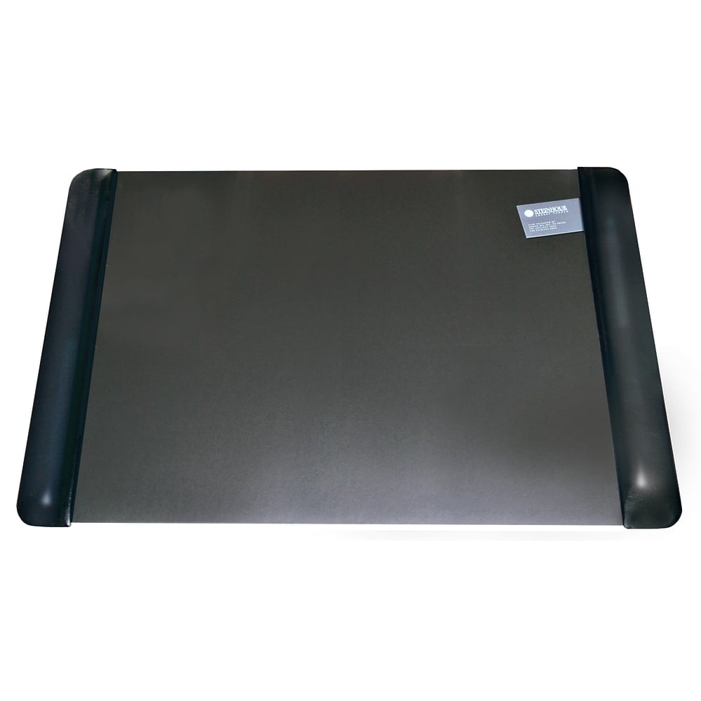 Office Depot Brand Executive Desk Pad With Antimicrobial Protection, 20in H x 36in W, Black (Min Order Qty 3) MPN:4138-6-1M-OD