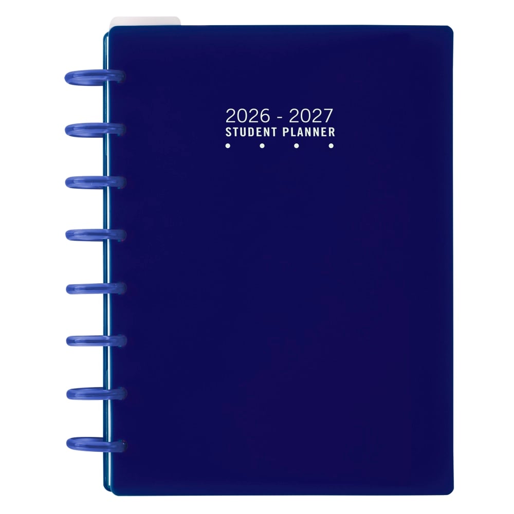 2026-2027 TUL Discbound Weekly/Monthly Student Planner, Junior Size, Blue, July To June MPN:ODUS2533-004