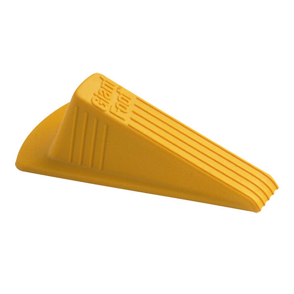 Master Caster Giant Foot Door Stop, Yellow (Min Order Qty 8) MPN:966