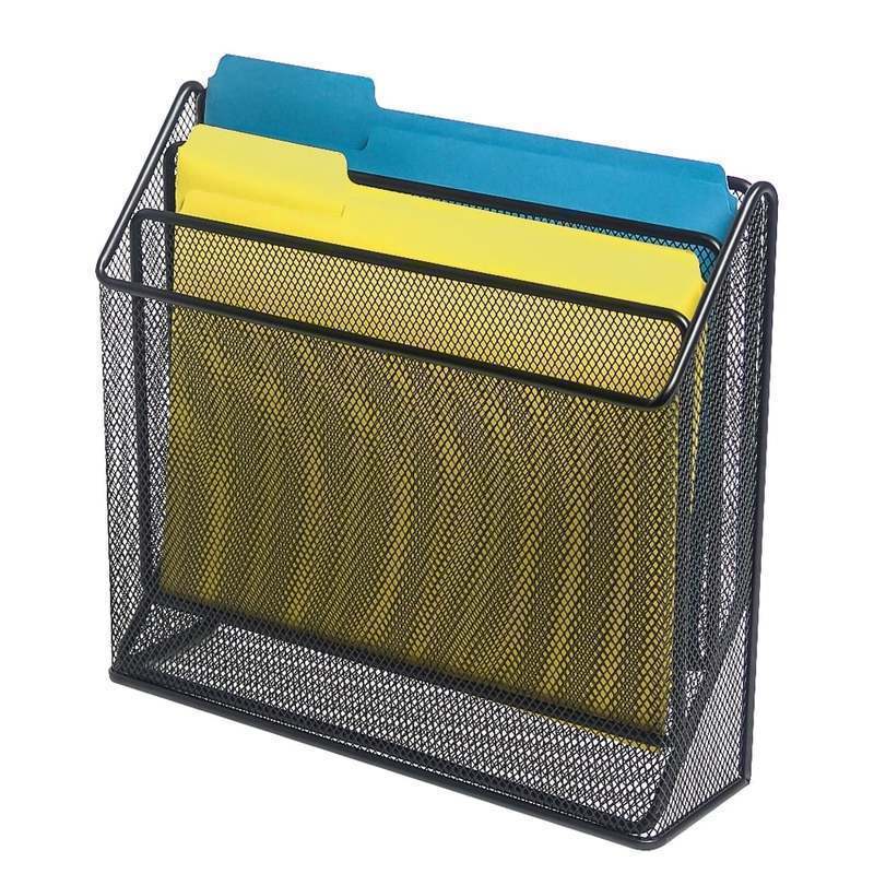 Office Depot Brand Mesh 3-Tier Desk Organizer, Black (Min Order Qty 9) MPN:ST031R