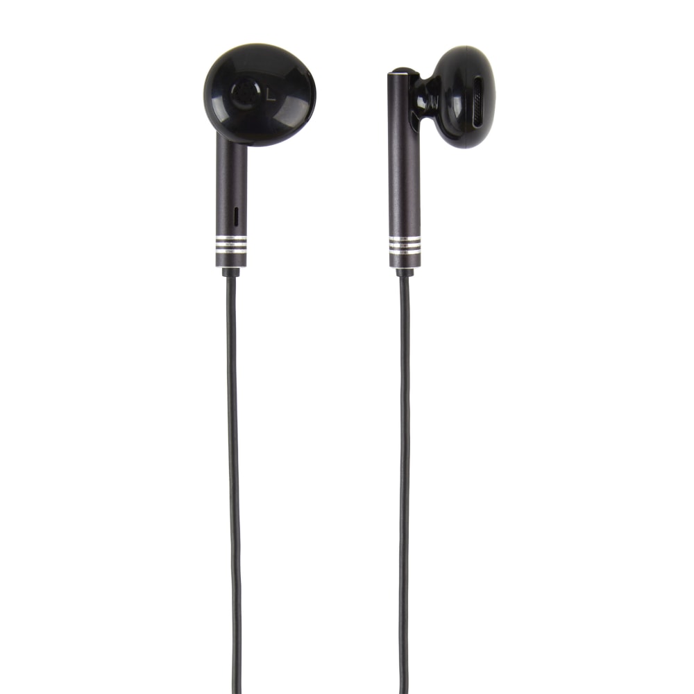 Ativa Lightning Earbud Headphones, Black (Min Order Qty 3) MPN:MWRLE-03-BLA