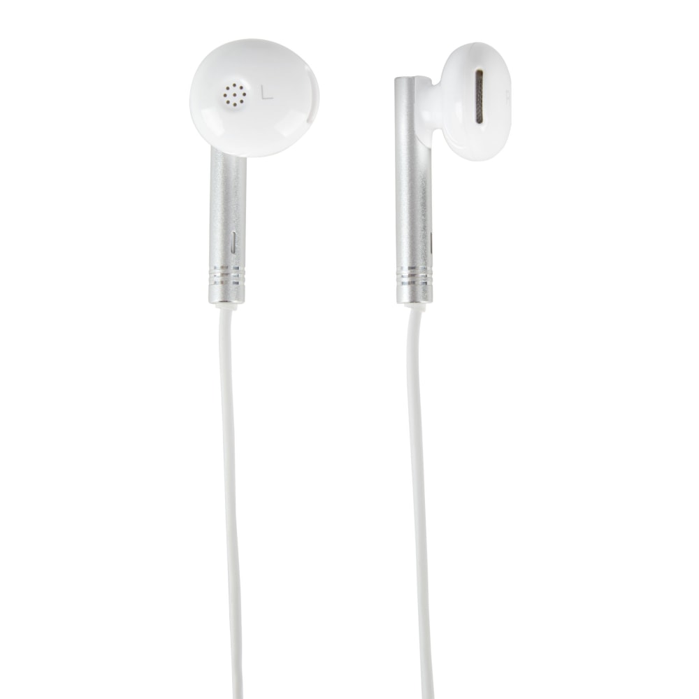 Ativa Lightning Earbud Headphones, White (Min Order Qty 3) MPN:MWRLE-03-WHI