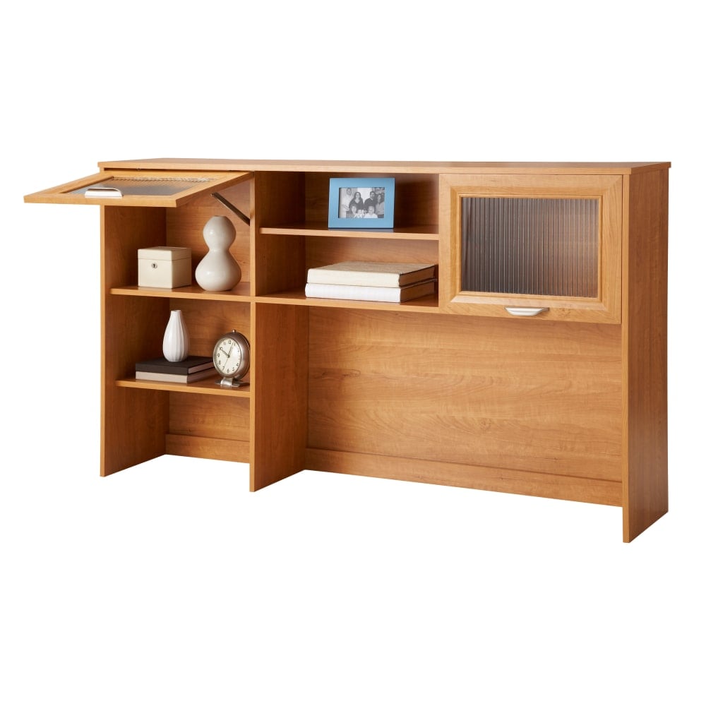 Realspace Magellan Hutch For Corner/L-Desk, Honey Maple MPN:HS-MG-0178