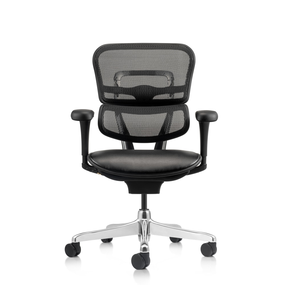 WorkPro 12000 V2 Series Ergonomic Mesh/Antimicrobial Vinyl High-Back Office Chair, Black/Black, BIFMA Compliant MPN:KV-WP12000-DBLK-V2