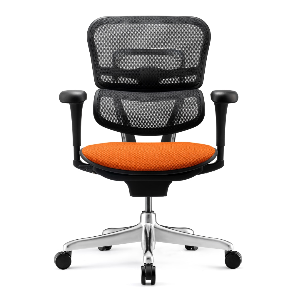 WorkPro 12000 V2 Series Ergonomic Mesh/Fabric High-Back Office Chair, Tangerine/Black, BIFMA Compliant MPN:V-12000-AS90808-V2