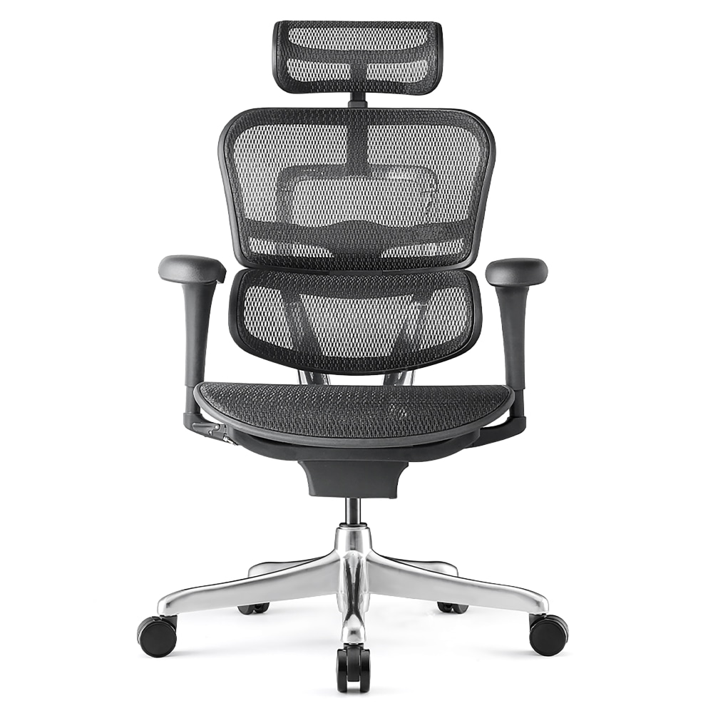 WorkPro 12000 V2 Series Ergonomic Mesh High-Back Executive Office Chair, Black MPN:WORKPRO12000HI-BKM-V2