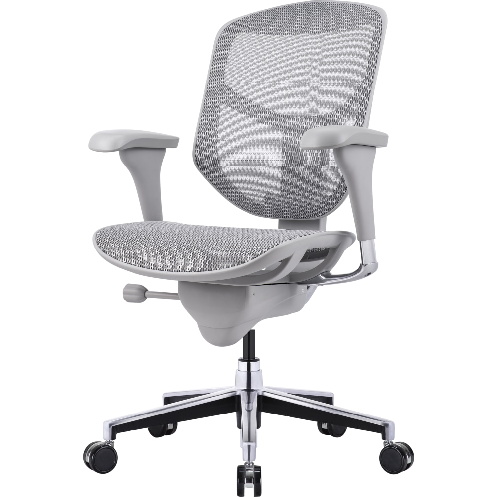 WorkPro Quantum 9000 Series V2 Ergonomic Mesh/Mesh Adjustable-Back Office Chair, Black/Gray MPN:WP9000V2-GRY