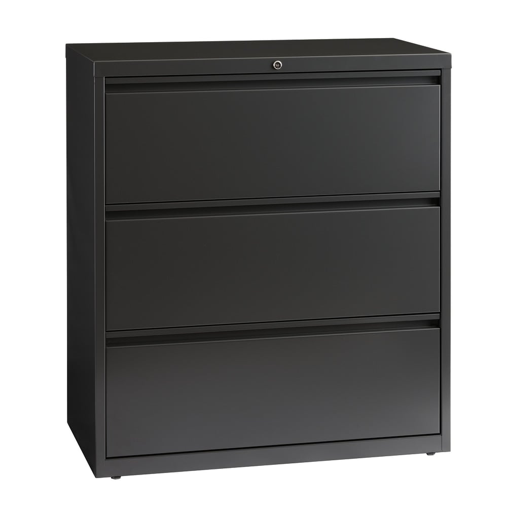WorkPro 36inW x 18-5/8inD Lateral 3-Drawer File Cabinet, Charcoal MPN:21148