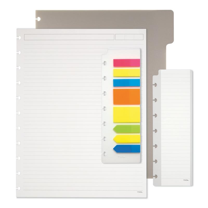 TUL Discbound Notebook Starter Kit, Letter Size, Assorted Colors (Min Order Qty 8) MPN:TULSTATR-LT
