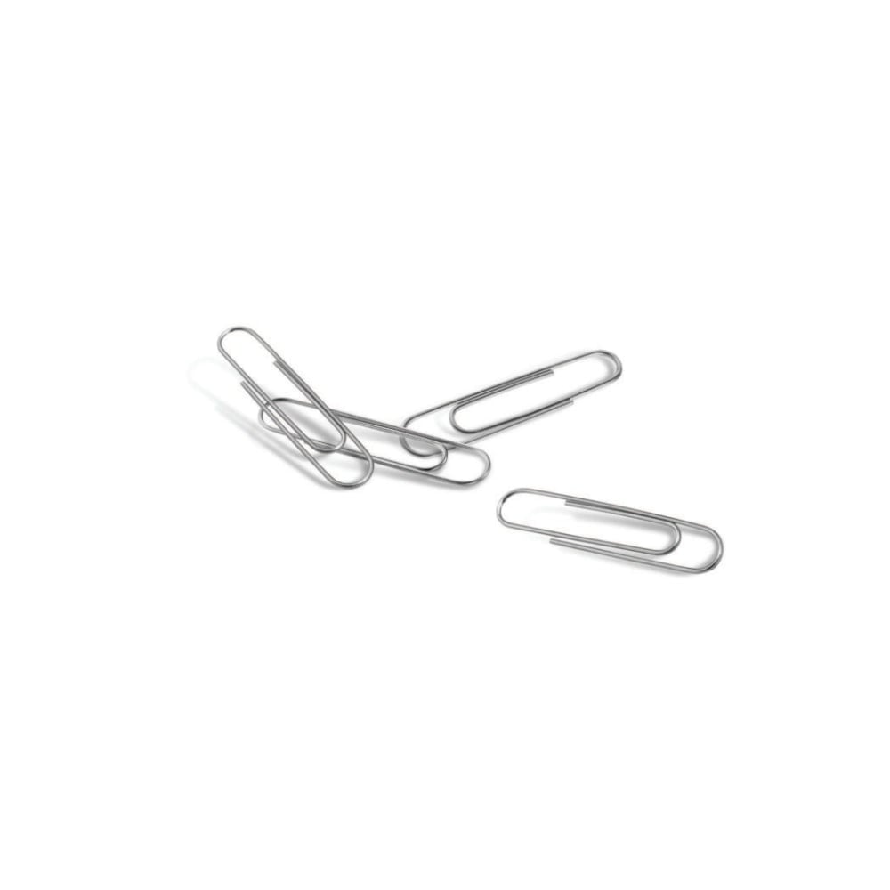 Office Depot Brand Paper Clips, Box Of 100, No. 1, Silver MPN:10001BX