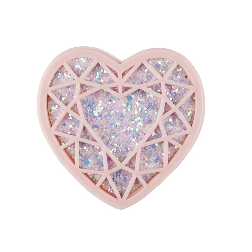Office Depot Brand Fun Shaped 2-Hole Manual Pencil Sharpener, Heart, Pink MPN:ID10655-3