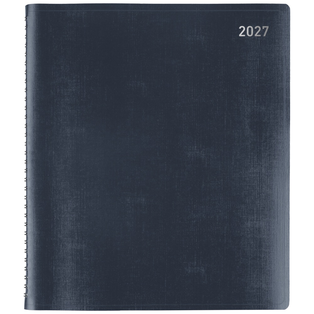Office Depot Brand Monthly Planner, 9in x 11in, Navy, January 2027 to January 2028, OD71071727 MPN:OD71071727