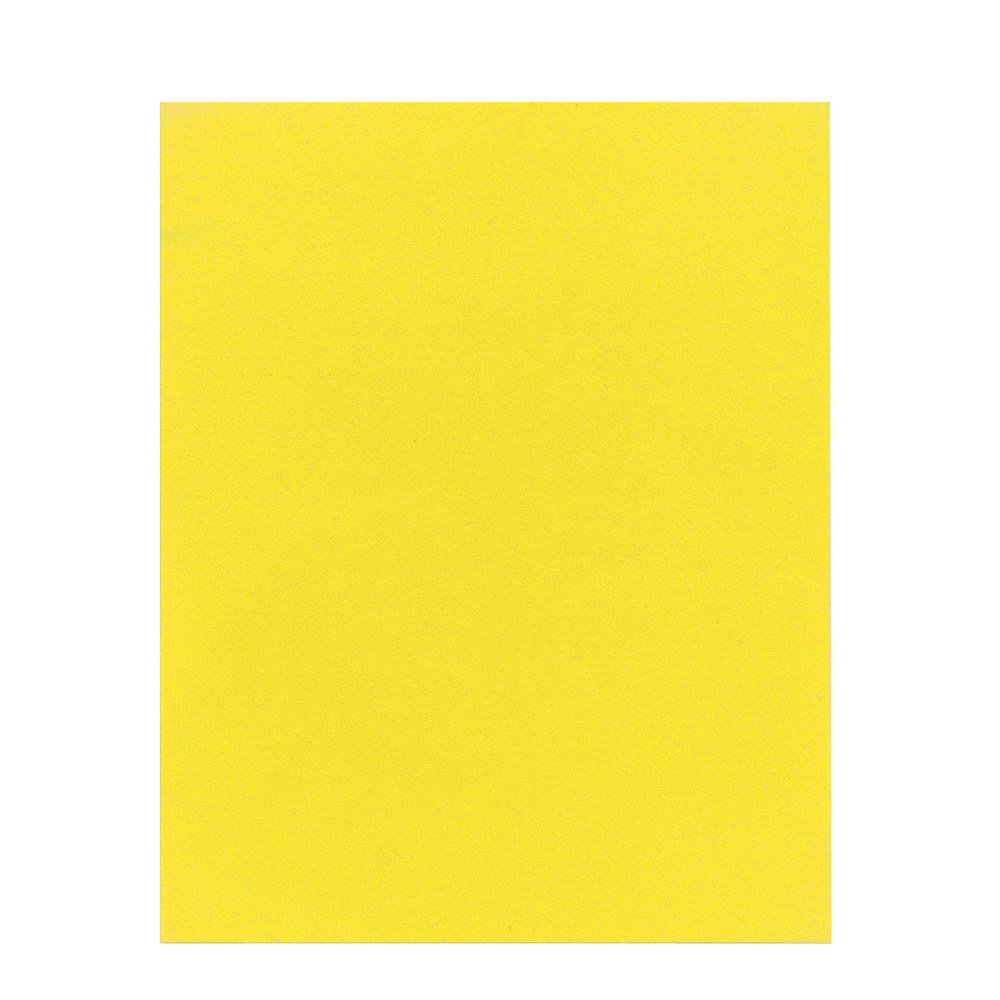 Office Depot Brand 2-Pocket School-Grade Paper Folder, Letter Size, Yellow (Min Order Qty 417) MPN:681080-YE