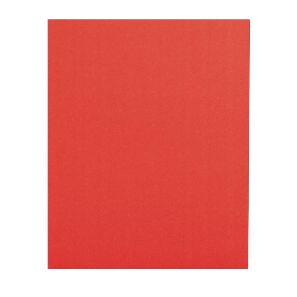 Office Depot Brand 2-Pocket Paper Folders, Red, Pack of 25 MPN:ODV6842161
