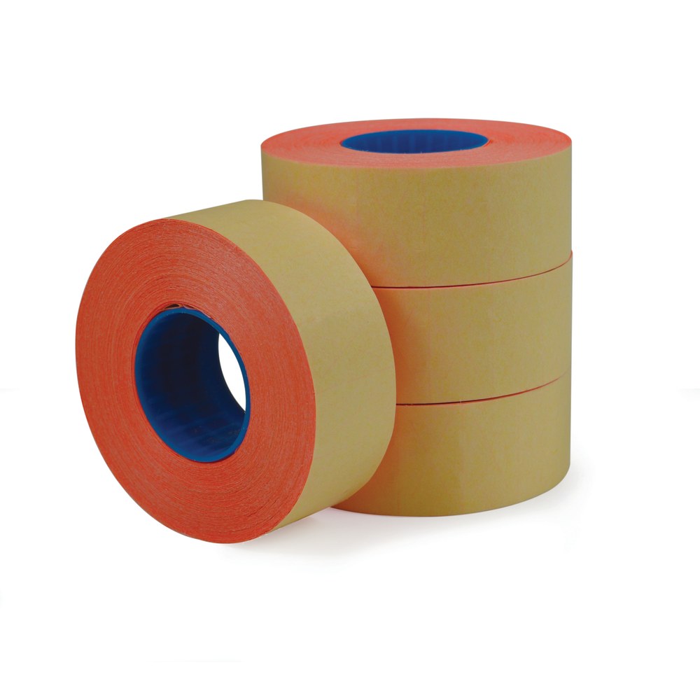 Office Depot Brand 2-Line Price-Marking Labels, Red, 1, 000 Labels Per Roll, Pack Of 4 Rolls MPN:098489