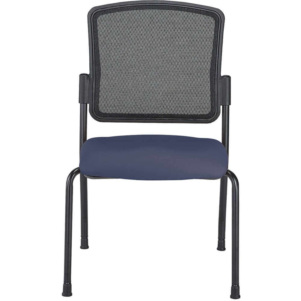 WorkPro Spectrum Series Mesh/Vinyl Stacking Guest Chair with Antimicrobial Protection, Armless, Grape, Set Of 2 Chairs, BIFMA Compliant MPN:V-WPSPECNOA-GRP2PK