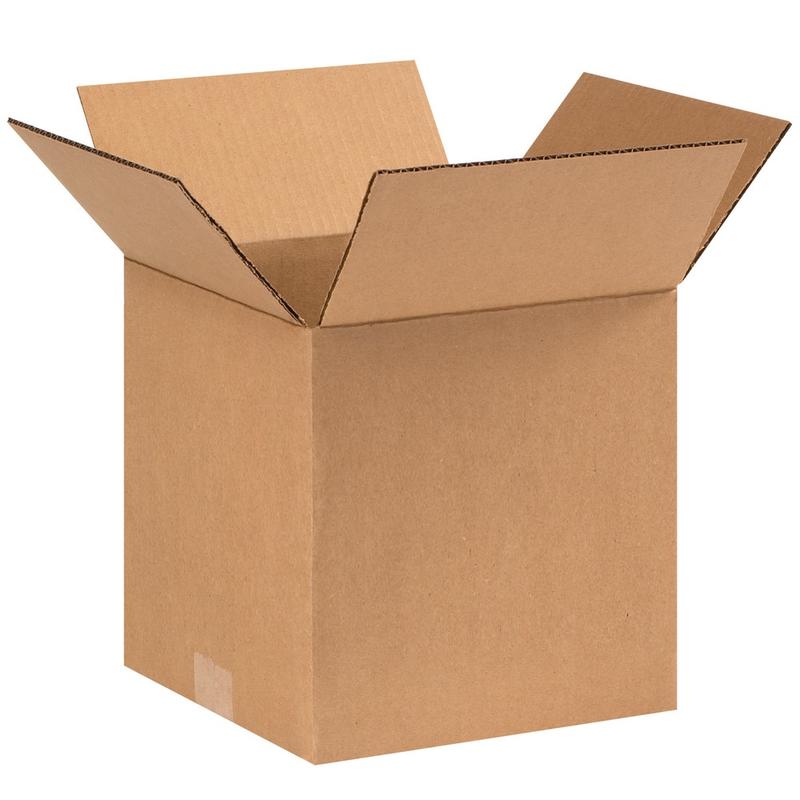 Office Depot Brand Corrugated Boxes, 9inL x 9inW x 9inH, Kraft, Pack Of 25 MPN:999