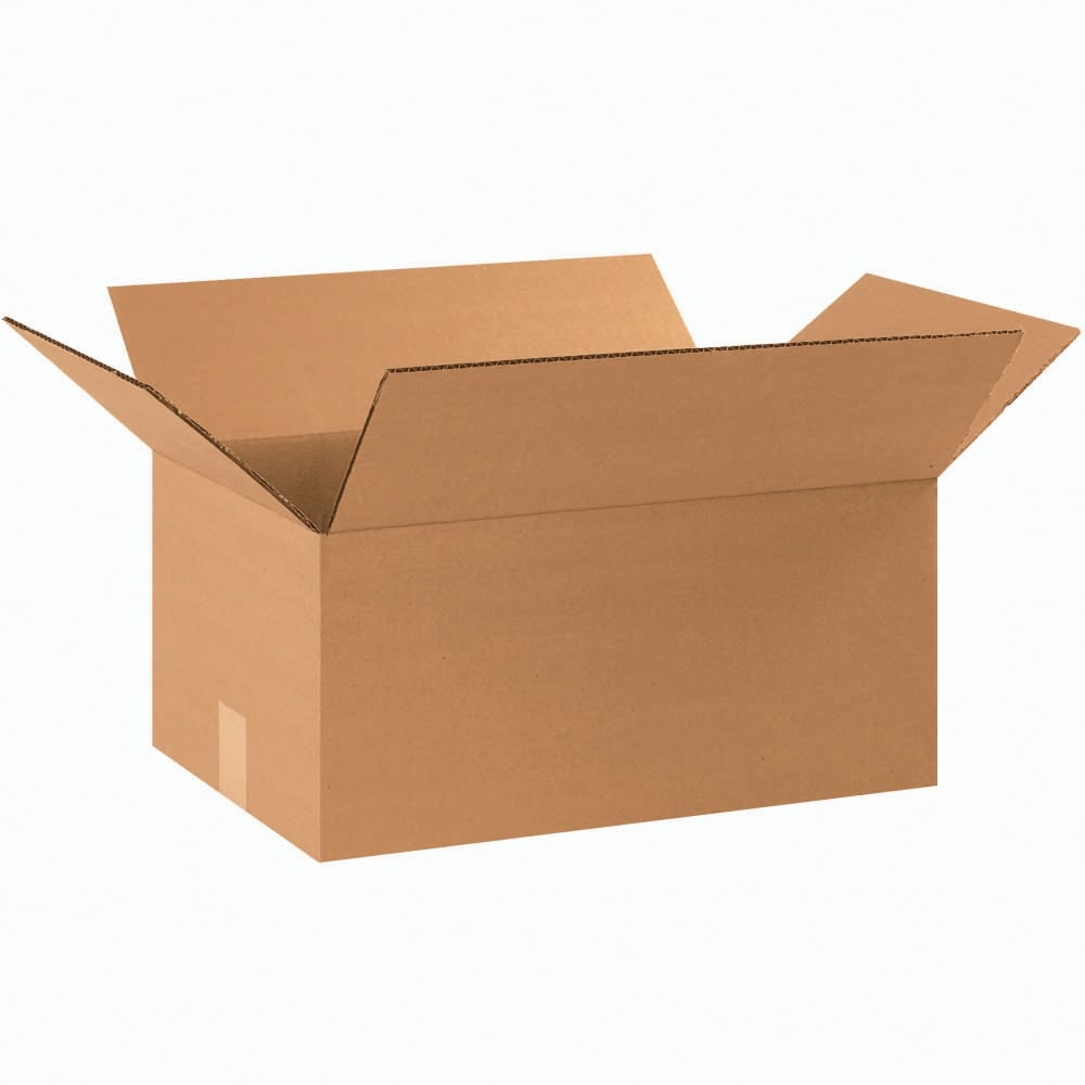 Corrugated Box, 10in x 8in x 6in, Kraft MPN:1644657