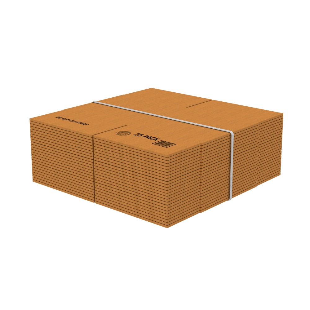 Office Depot Brand Corrugated Boxes, 20inL x 20inW x 20inH, Kraft, Pack Of 10 (Min Order Qty 2) MPN:OD202020-10PK