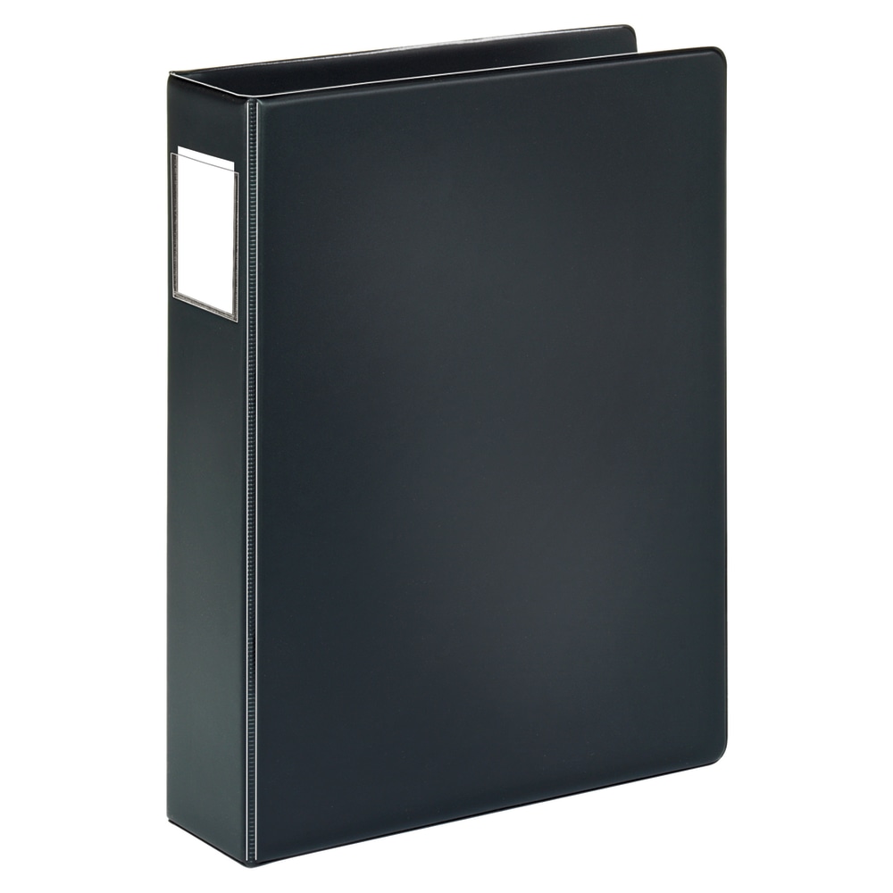 Office Depot Brand Durable Legal-Size Reference 3-Ring Binder, 2in Round Rings, 41% Recycled, Black (Min Order Qty 7) MPN:OD03007V3