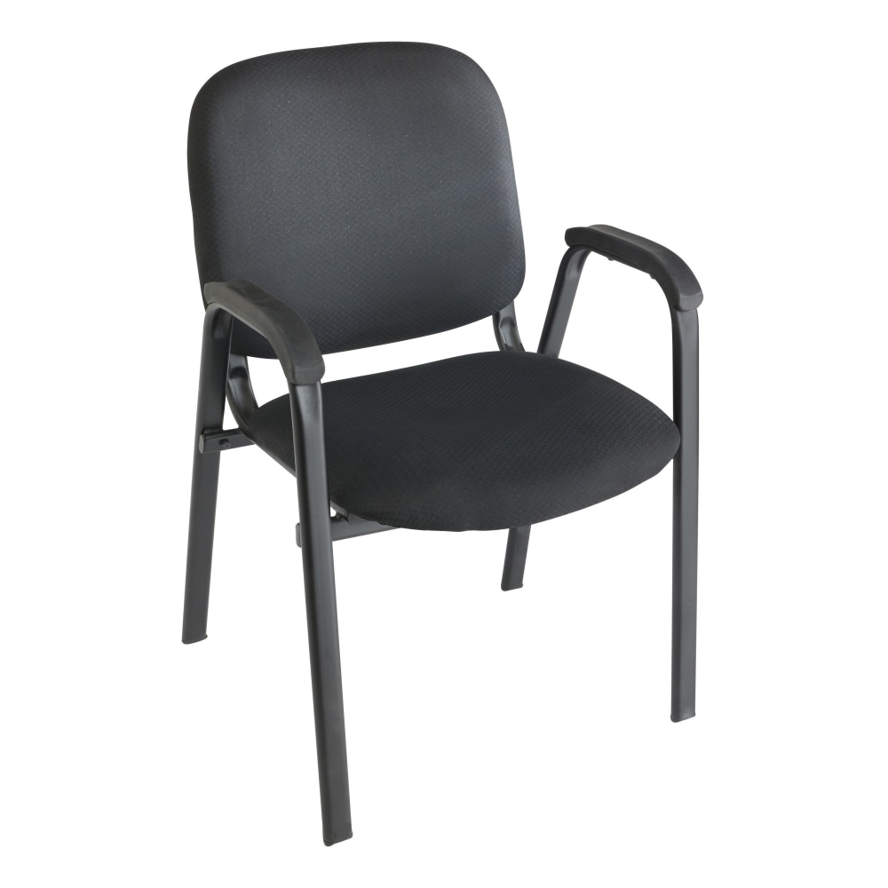 Realspace Stacking Guest Chair, Black MPN:86410