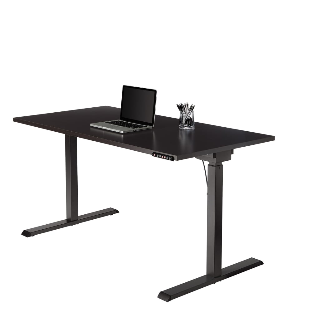 Realspace Magellan Performance Electric 60inW Height-Adjustable Standing Desk, Espresso MPN:HM-4850-1
