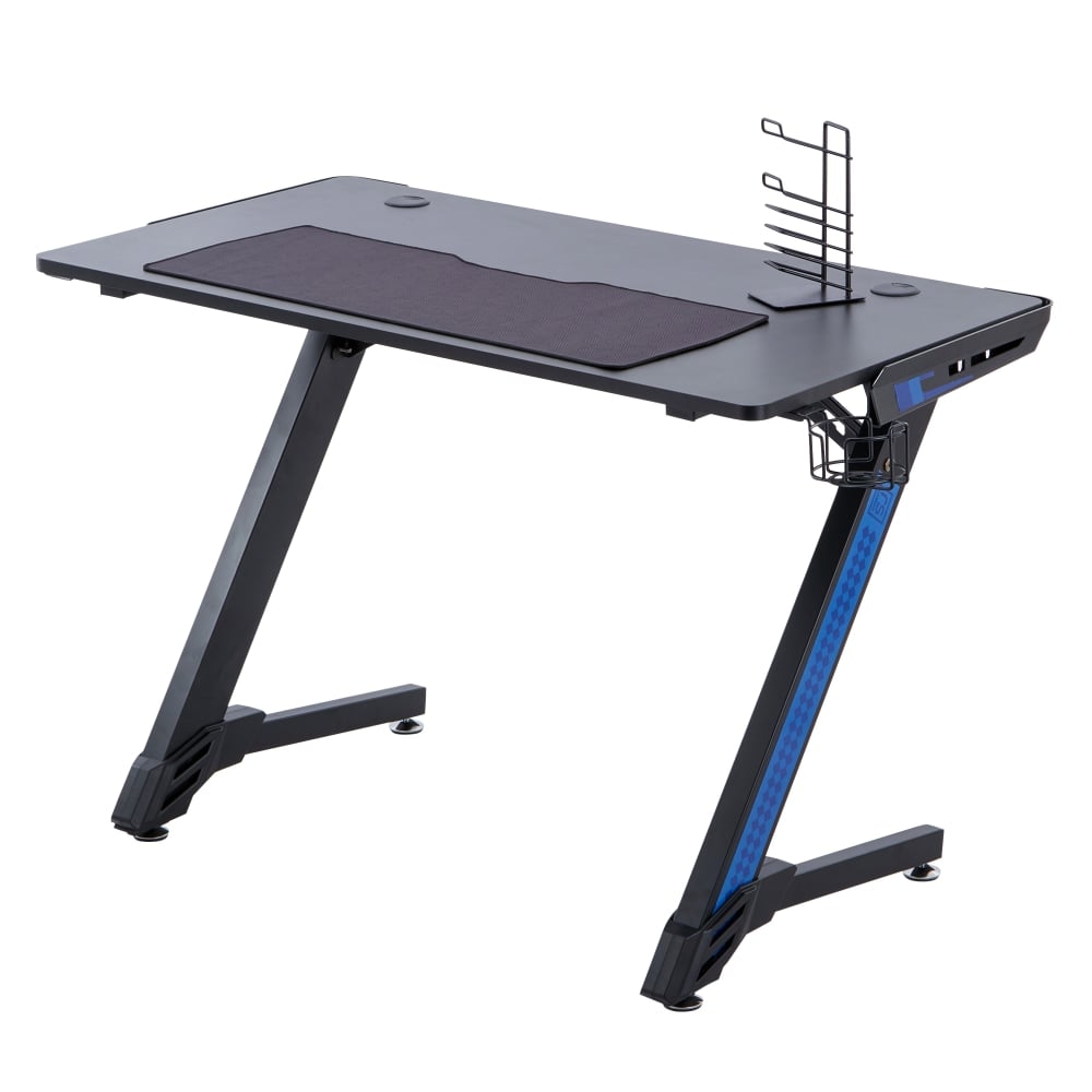 RS Gaming Venno 45inW Gaming Computer Desk, Black MPN:ERK-GD-4301