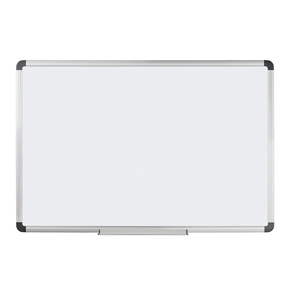 Realspace Magnetic Dry-Erase Whiteboard, 48in x 72in, Silver Frame MPN:KK0351